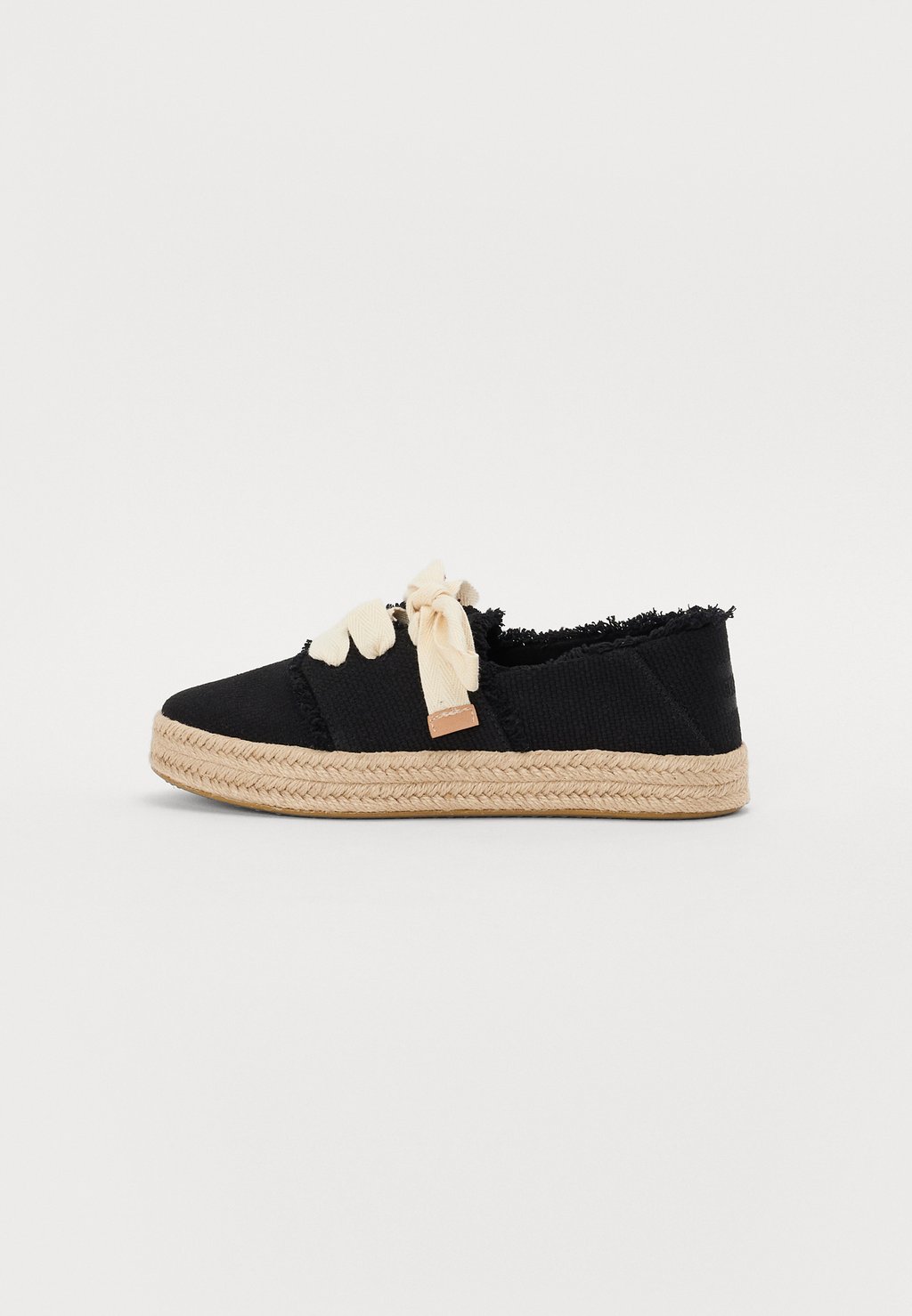 Эспадрильи CAROLINA LACE UP TOMS, черный