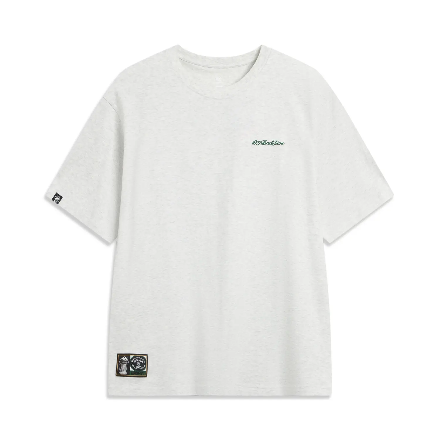 

X 1807 LIANMINGKUAN Shaolin Temple Basketball Collection Футболка Men's LINING, белый