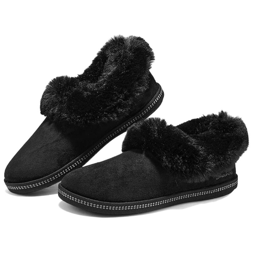 Зимние ботинки Skechers Modern Comfort низкие с мехом, черный — фото 2