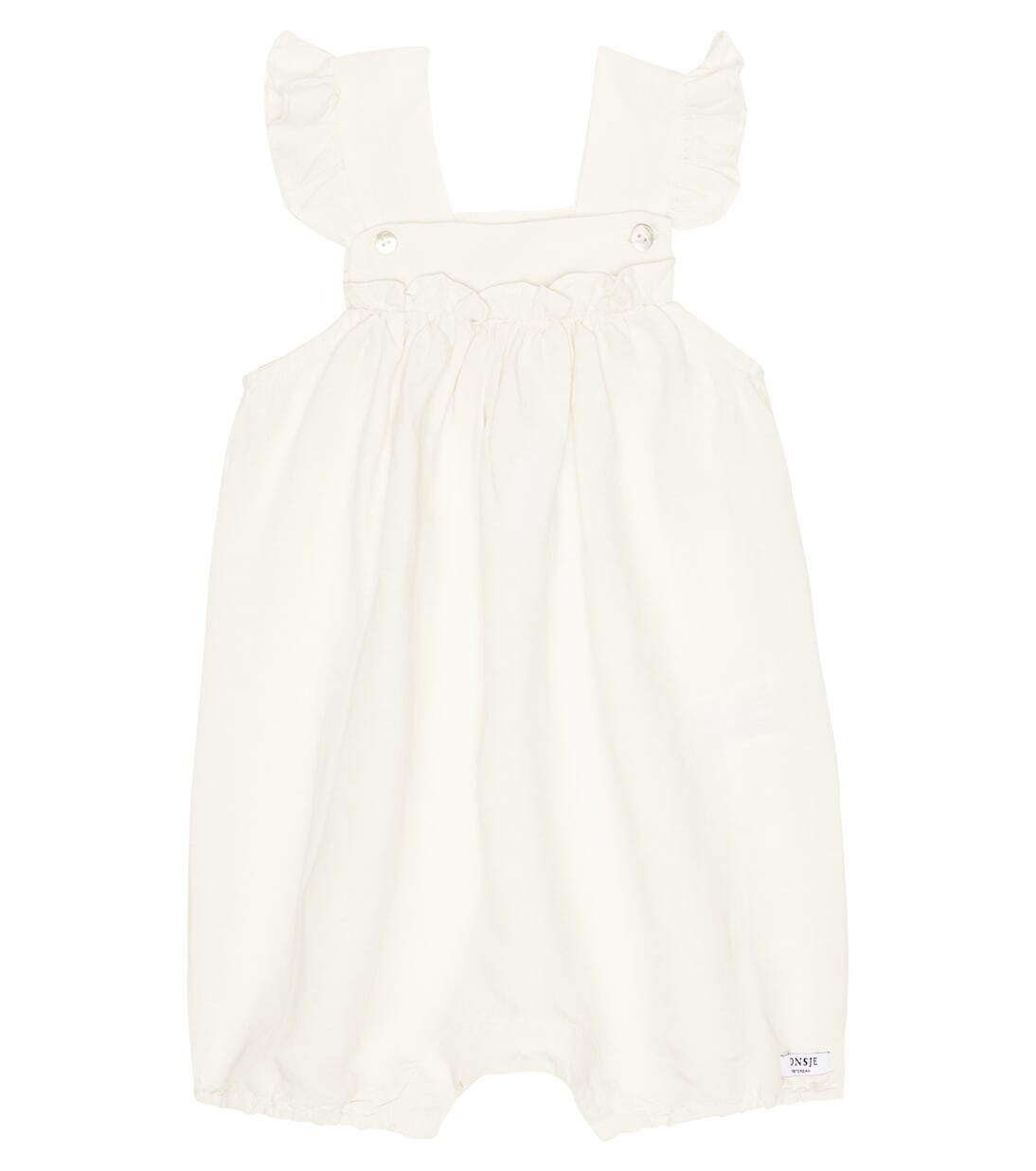 

Комбинезон baby sas из смесового льна Donsje, белый