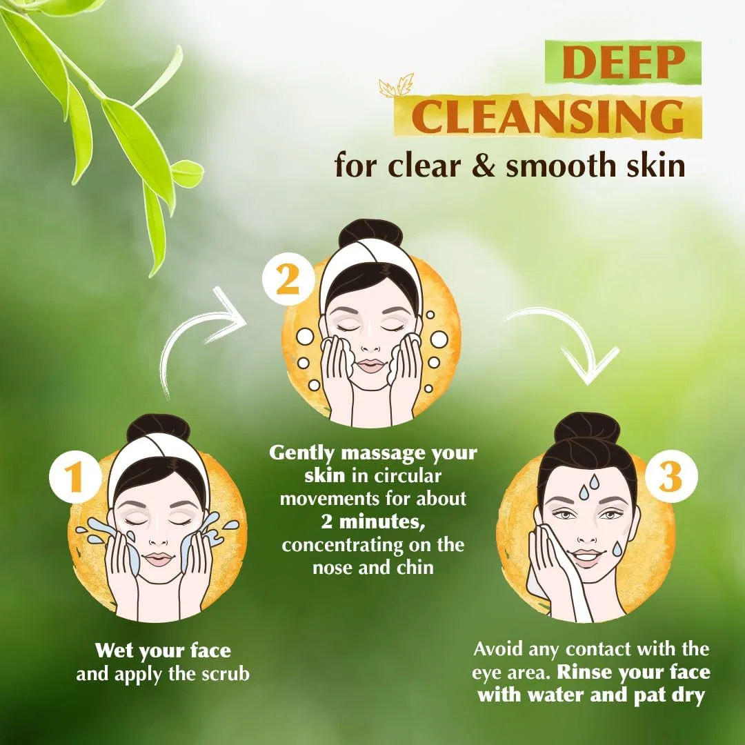 Скраб для тела Everyuth Naturals Hydration & Exfoliating Walnut Apricot 100 г — фото 4