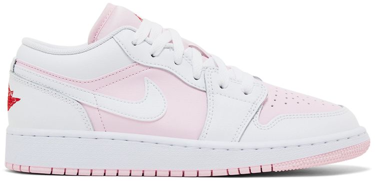 

Кроссовки Air Jordan 1 Low GS 'Pink Foam', розовый