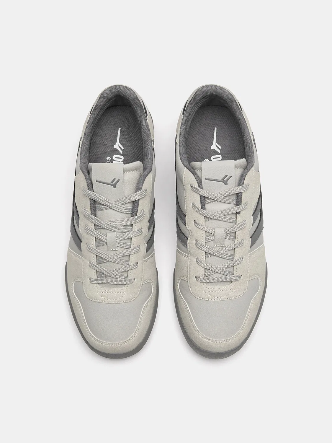 Кроссовки 'BAMBA RETRO' Pull&Bear, Grey — фото 3