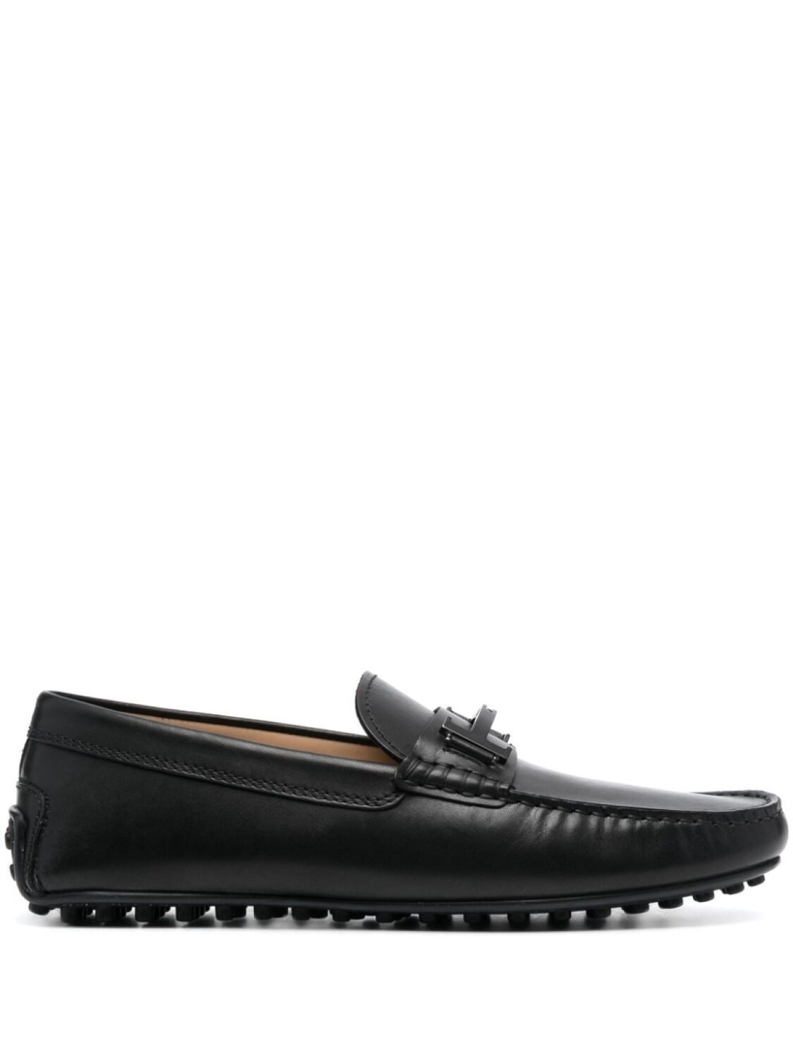 

Tod's лоферы Double T Gommino, черный