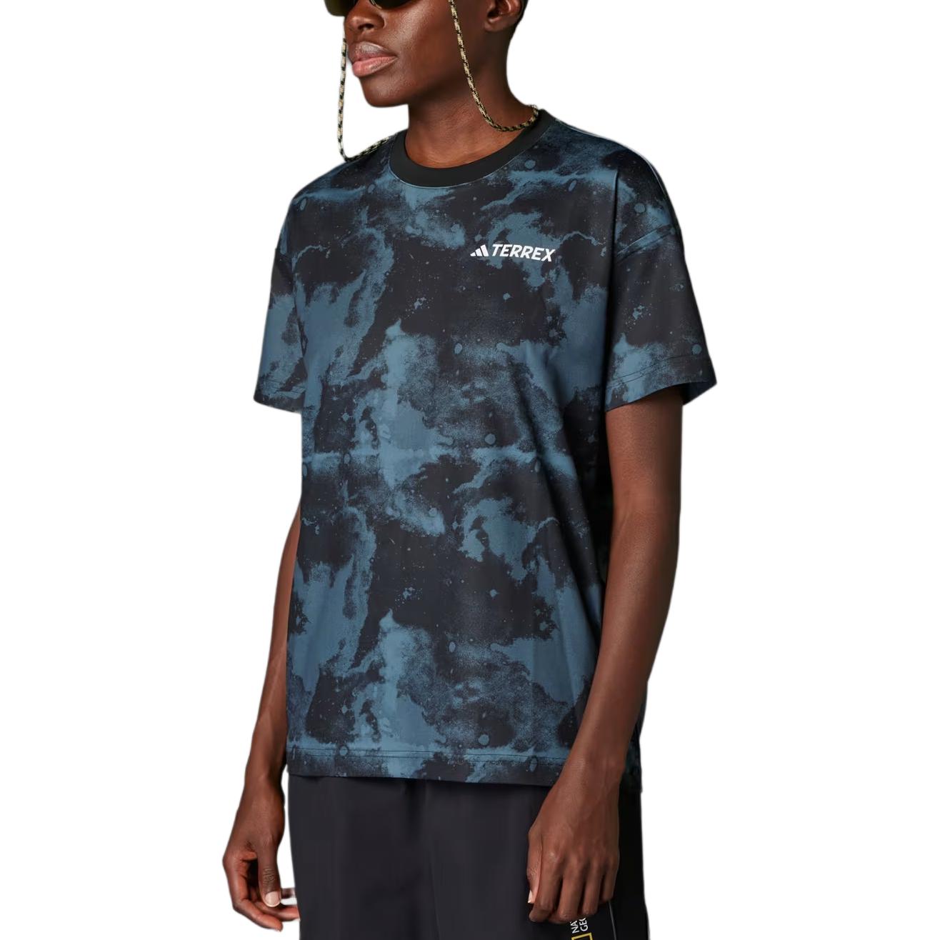 Adidas Футболка Terre Unisex Black — фото 4