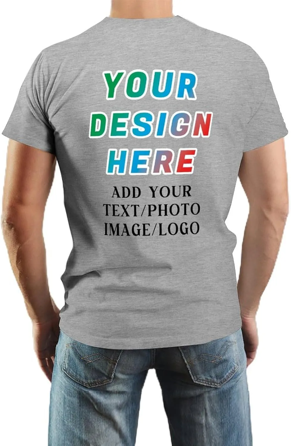 

Футболка с индивидуальным дизайном: нанесение логотипа, текста или фото на спину PCZEFJAS