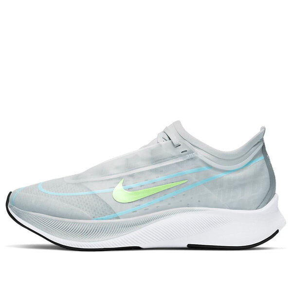 Кроссовки zoom fly 3 Nike, серый