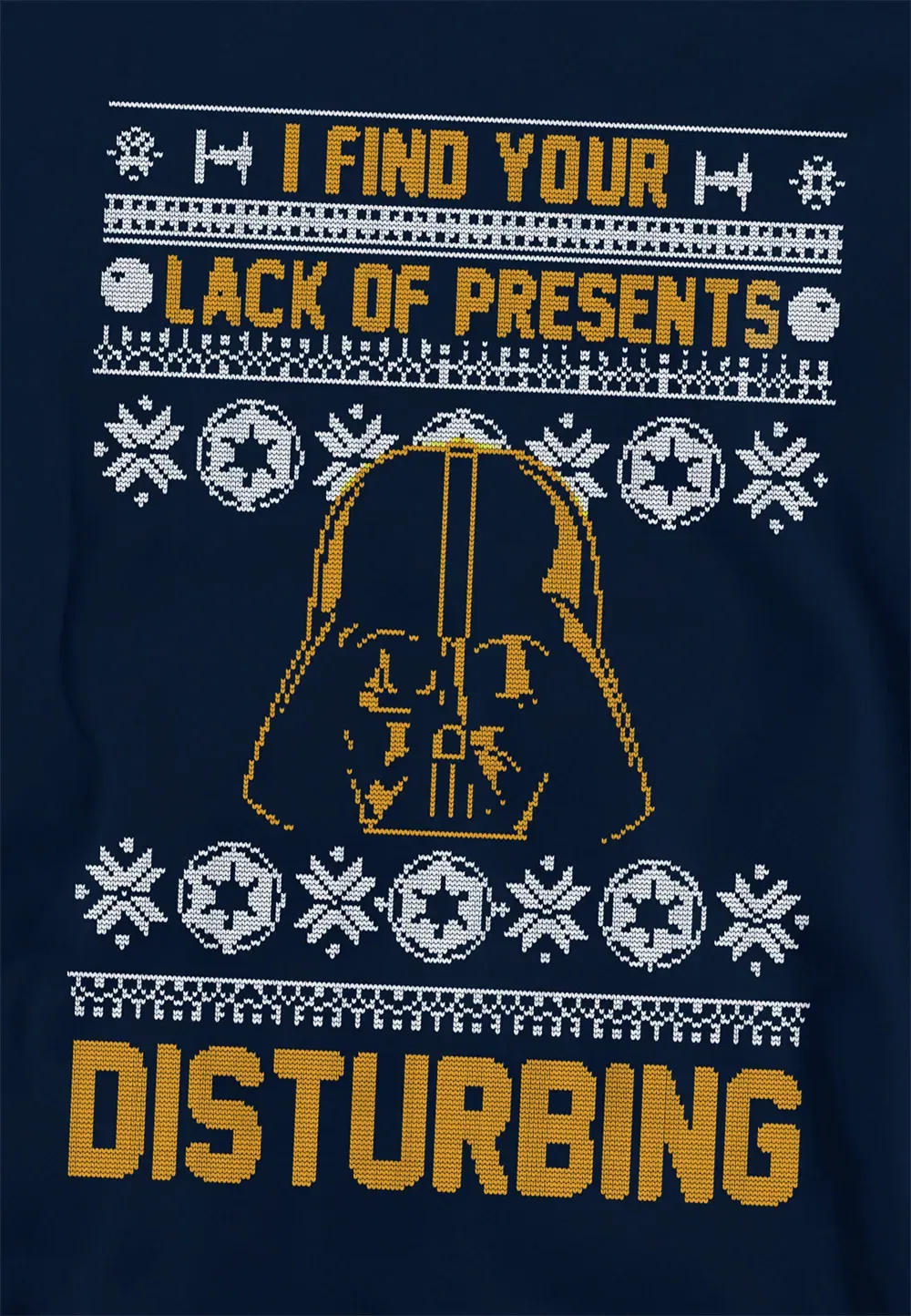 Детская худи Star Wars Fair Isle, Disney, темно-синий — фото 2