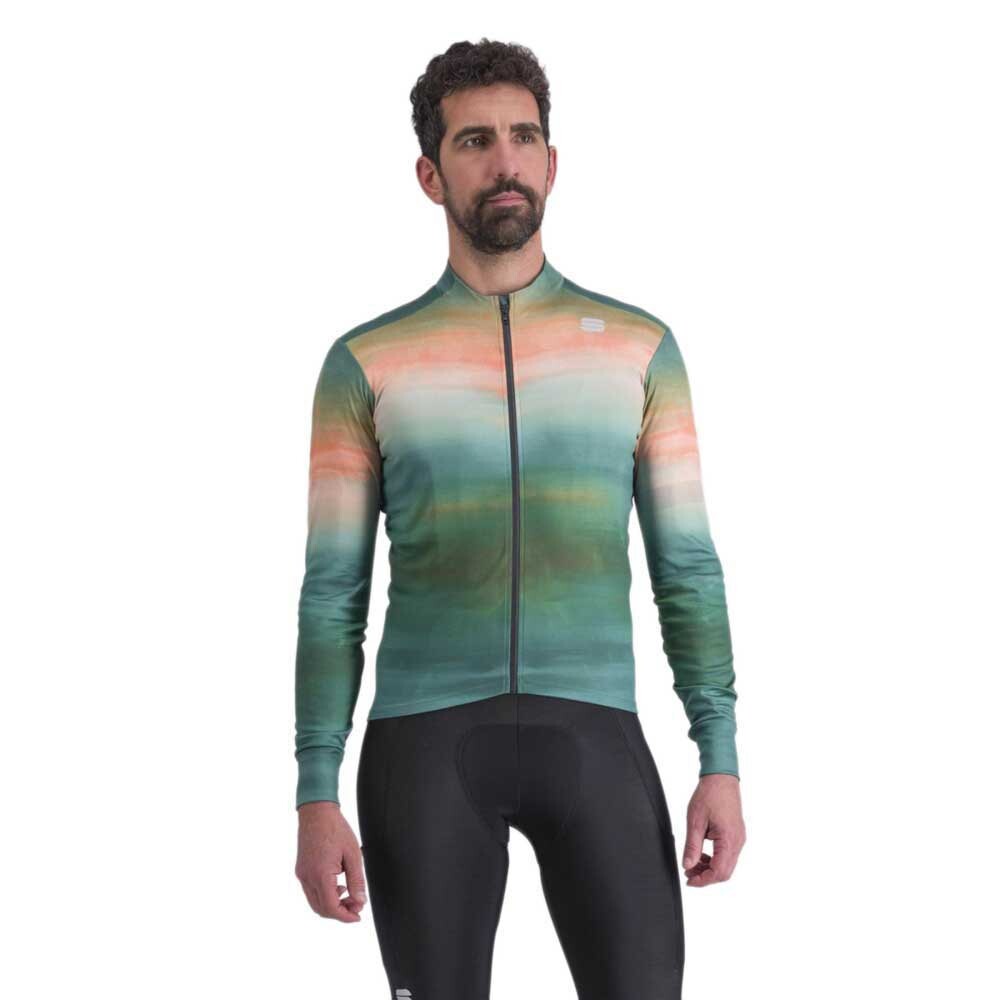 

Джерси с длинным рукавом Sportful Flow Supergiara Thermal, зеленый