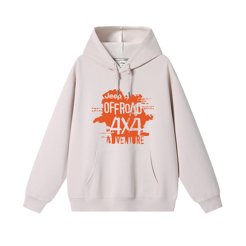 

Толстовка мужская с капюшоном Moderate Regular Jeep, бежевый оранжевый