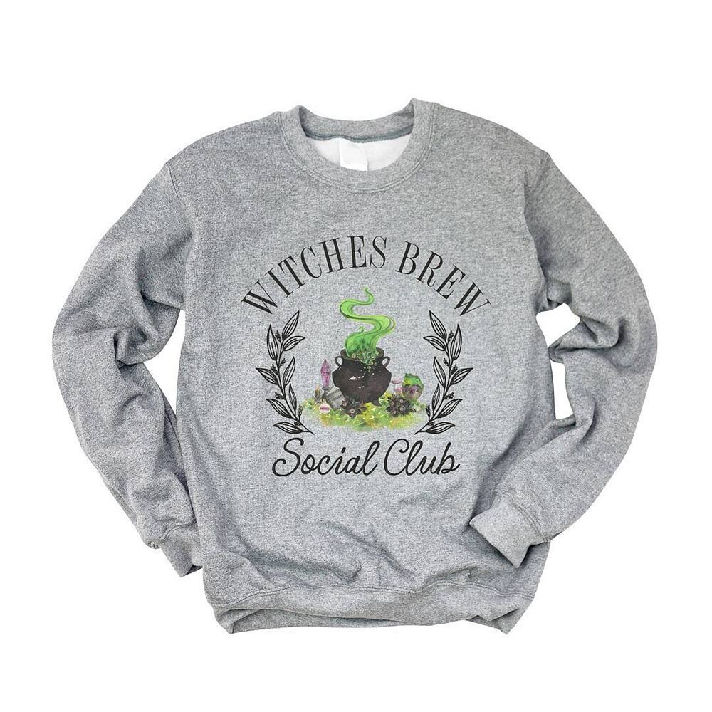 

Толстовка Witches Brew Social Club Simply Sage Market, цвет Graphite