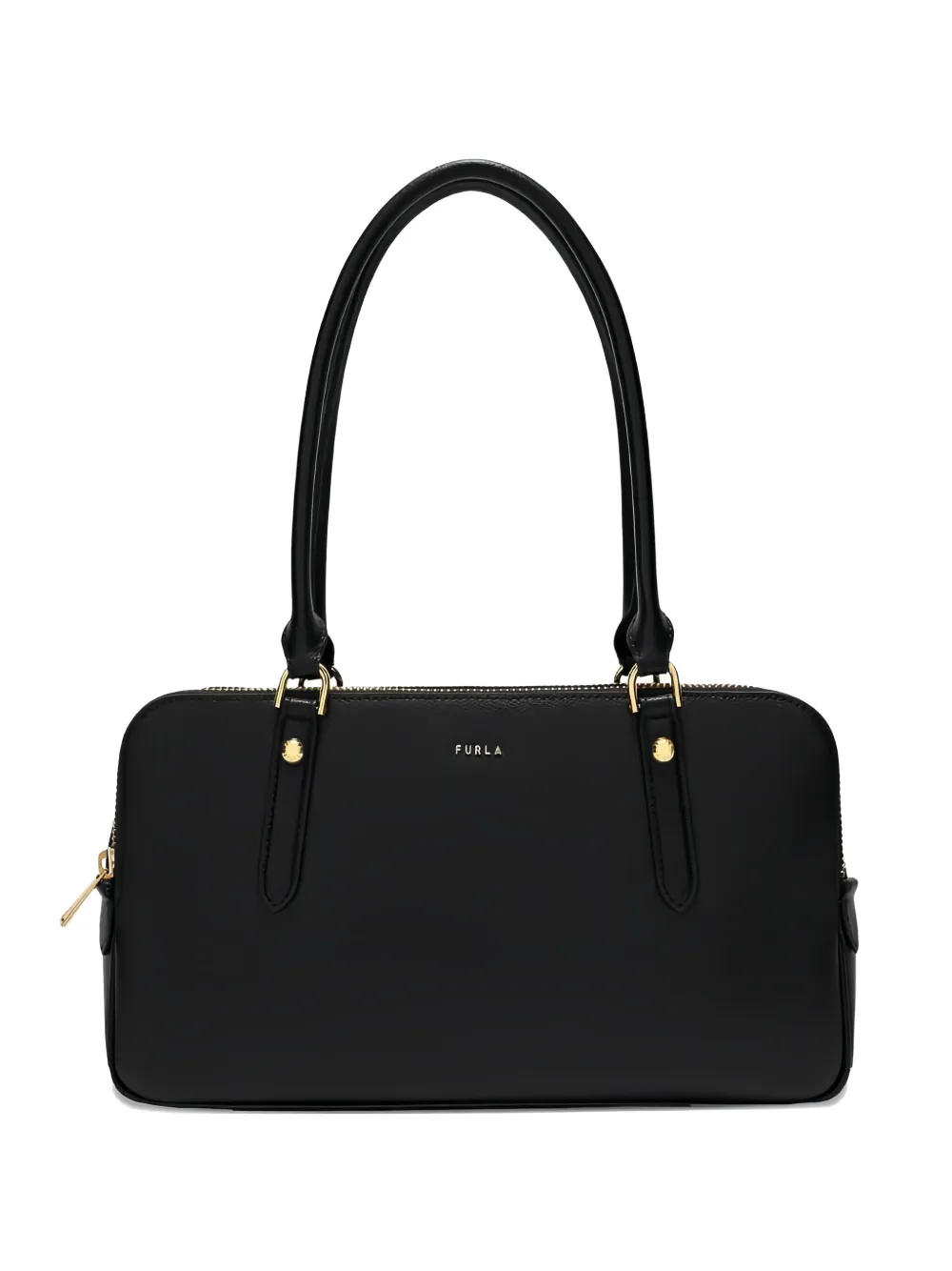 

Сумка-тоут Boston среднего размера Furla, черный