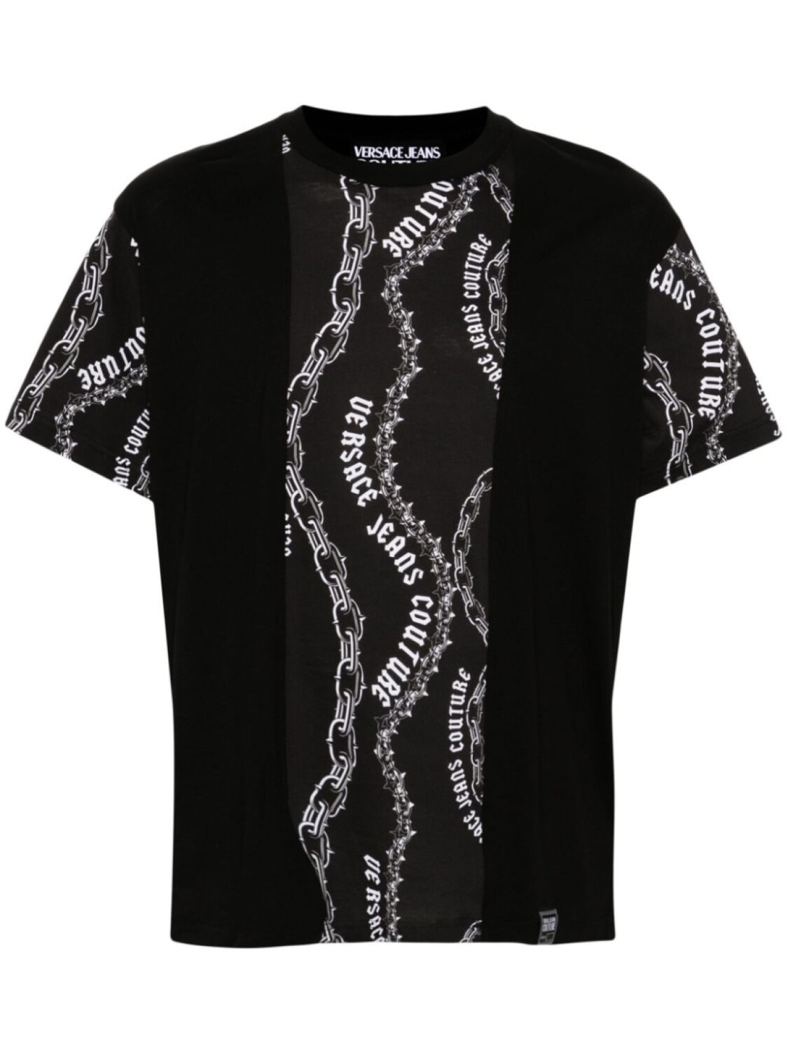 

Versace Jeans Couture футболка Chain Couture, черный