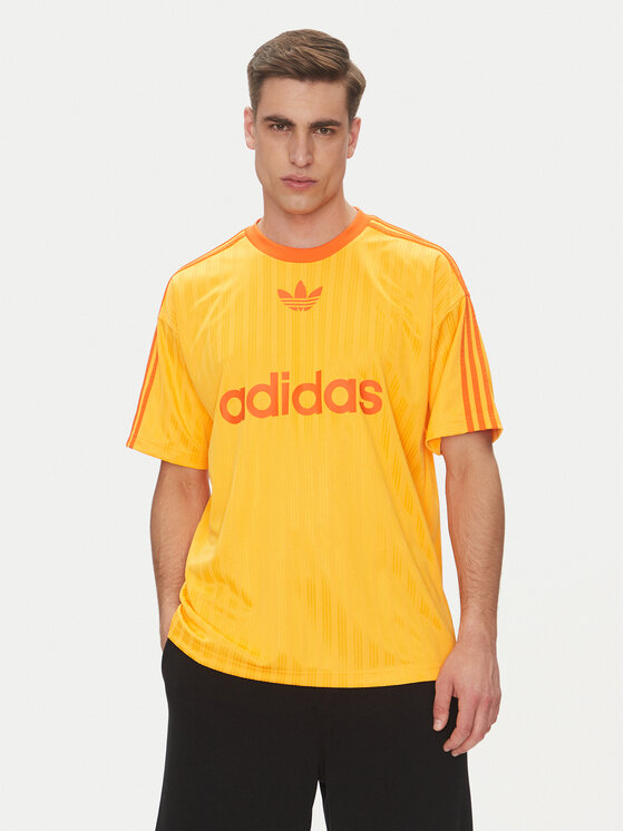 

Свободная футболка adicolor JP1027 Adidas, желтый