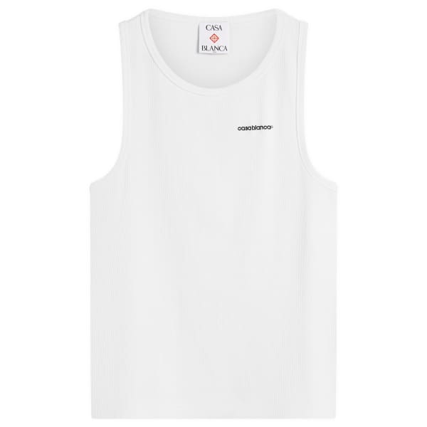 

Ребристый топ Casablanca, белый