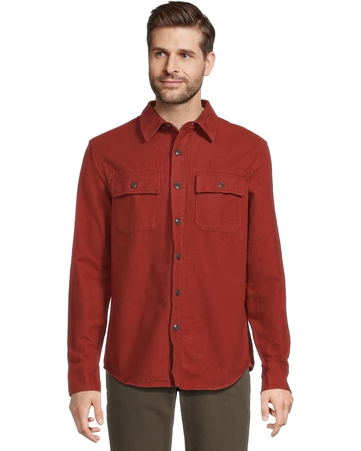 

Мужская рубашка L.L.Bean Signature 1933 Chamois Cloth, Dark Russet