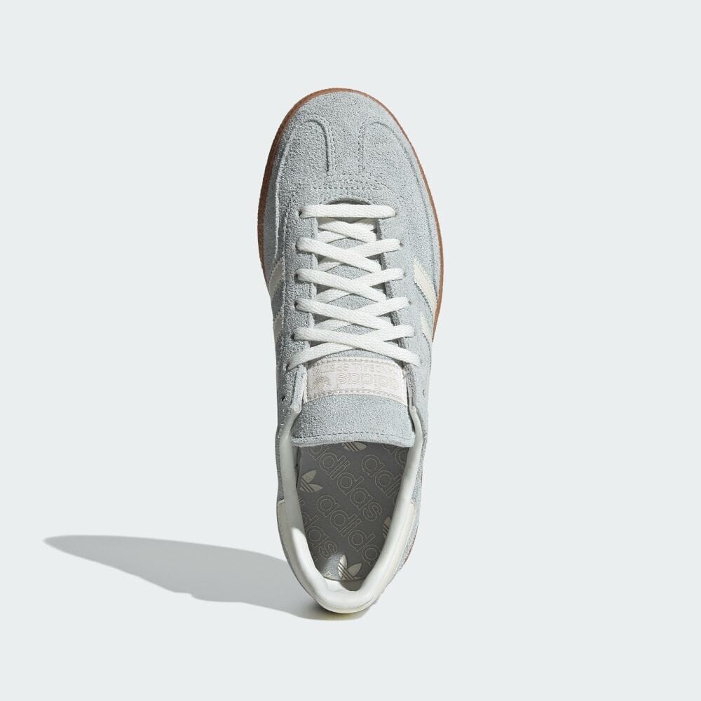 Кроссовки Adidas HANDBALL SPEZIAL, цвет Wonder Silver/Off White/Gum — фото 2