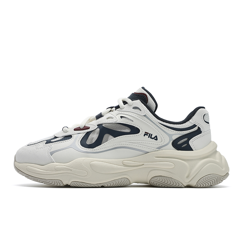 

FILA Кроссовки для бега MARS 4 с низким верхом, износостойкие, дышащие, мужские, белые, синие