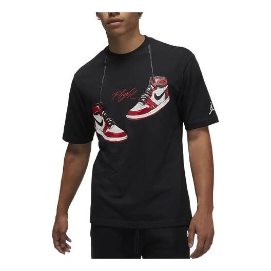 

Футболка Jordan 1985 Lost and Found Tee Short Sleeve, черный