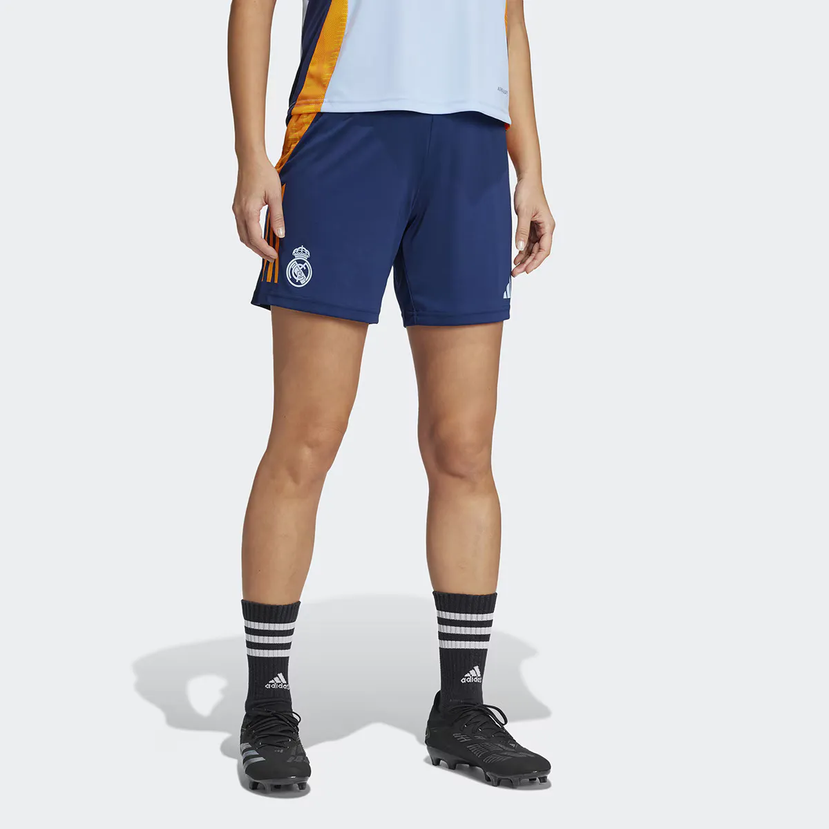 

Женские шорты Real Madrid CF Tr Sho W Adidas, темно-синий