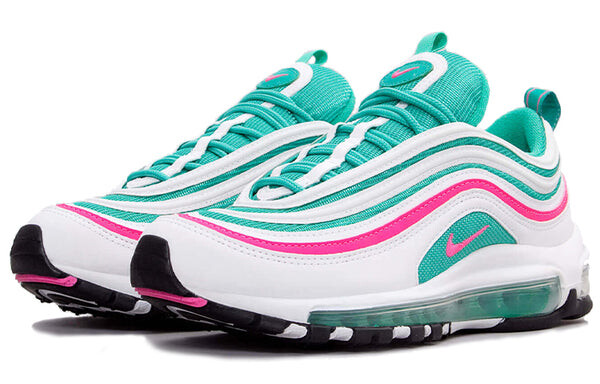 Кроссовки air max 97 Nike, зеленый — фото 3
