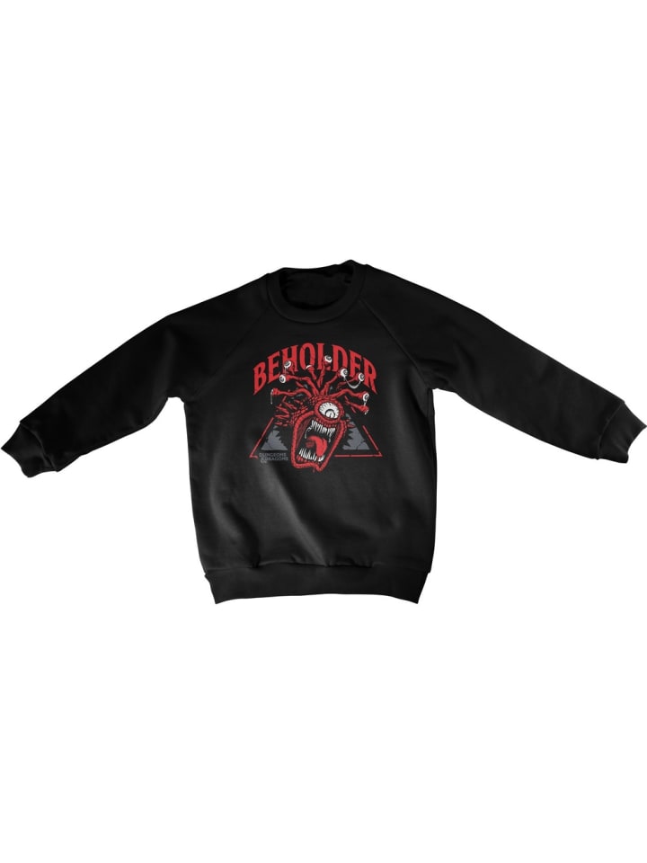 

Dungeons And Dragons Детская толстовка "Dungeons & Dragons Beholder Kids Sweatshirt" черного цвета