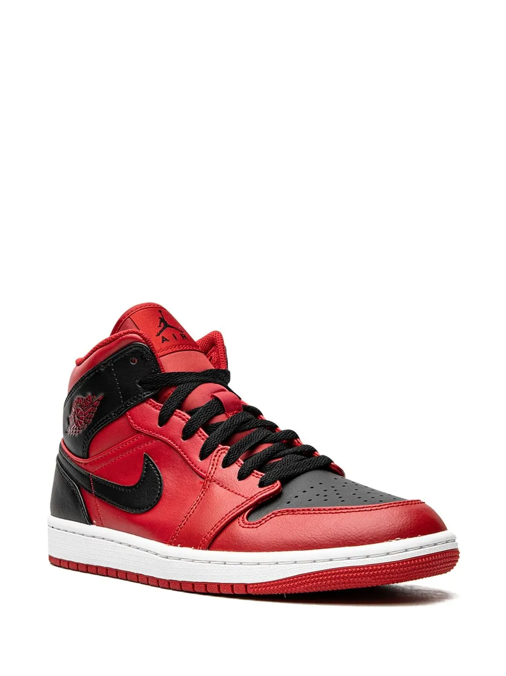 Кроссовки Air  1 Mid Reverse Bred Jordan, черный — фото 2