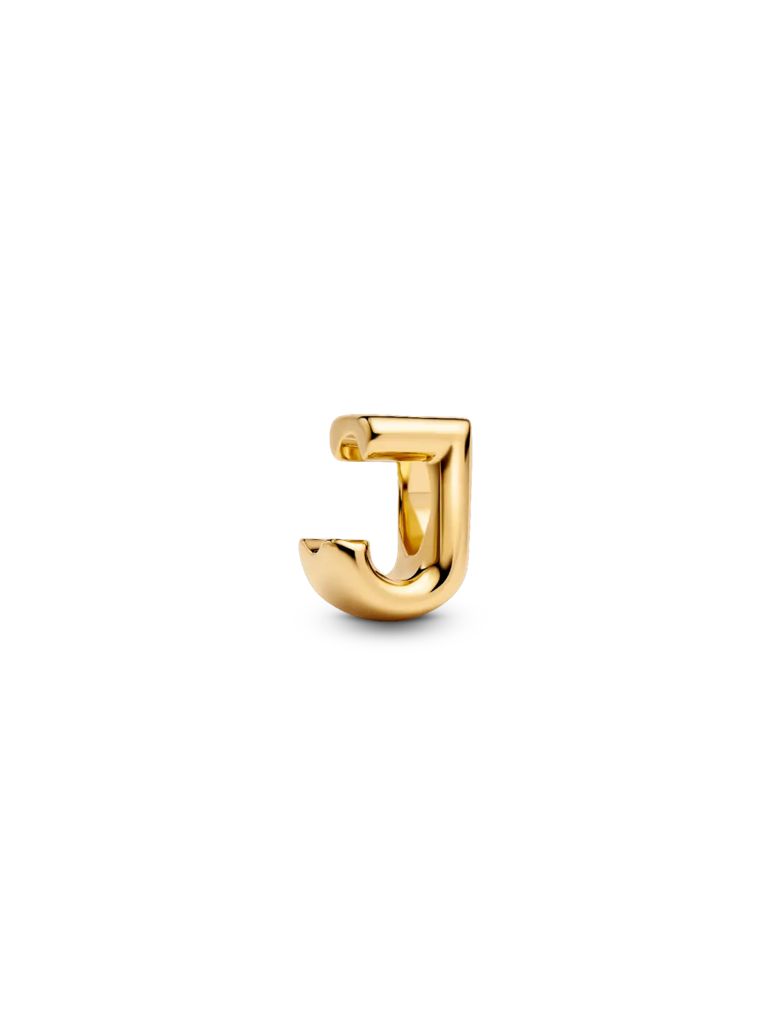 

Подвеска-буква J Pandora, 14-каратное золотое покрытие