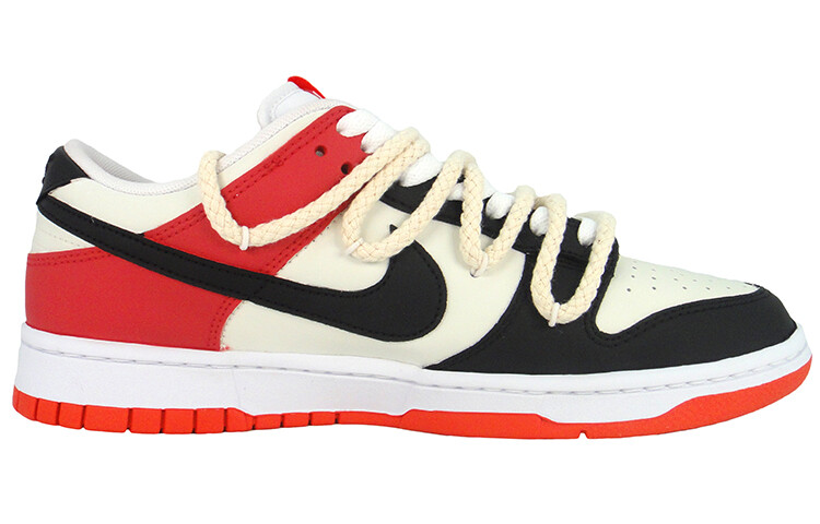 

Кроссовки Nike Dunk Skateboarding Shoes Men Low-top Red, черный