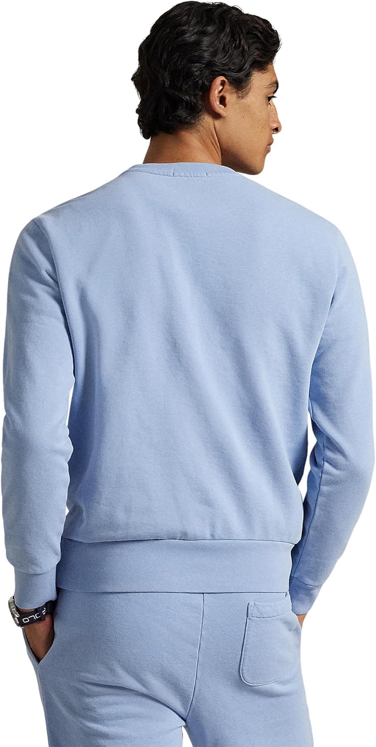 POLO RALPH LAUREN Мужской свитшот из петлевой флисовой ткани, Chambray Blue — фото 2