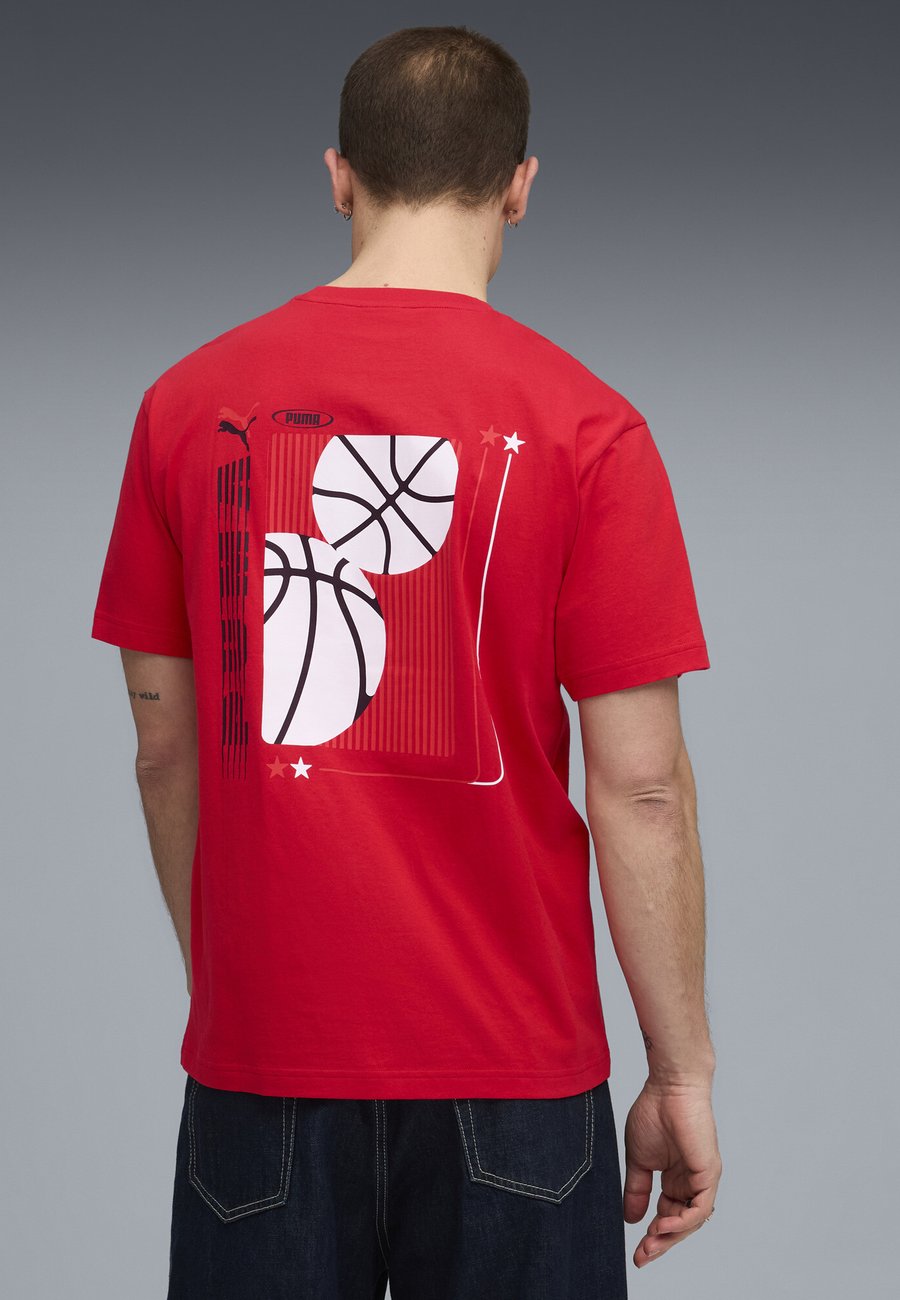 

Футболка Puma Print T-shirt, For All Time Red/Red, Красный, Футболка Puma Print T-shirt, For All Time Red/Red