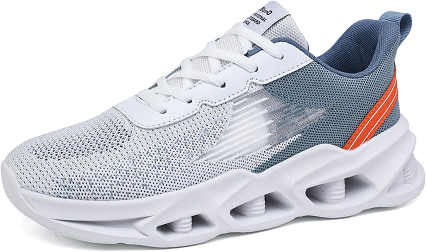 

Мужские кроссовки для ходьбы, бега и тенниса, легкие сетчатые спортивные кроссовки для тренировок в зале и кросс-тренинга Spwagym, белый/синий