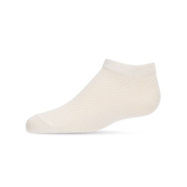 

Мягкий носок Pointelle из хлопковой смеси Memoi, Winter White