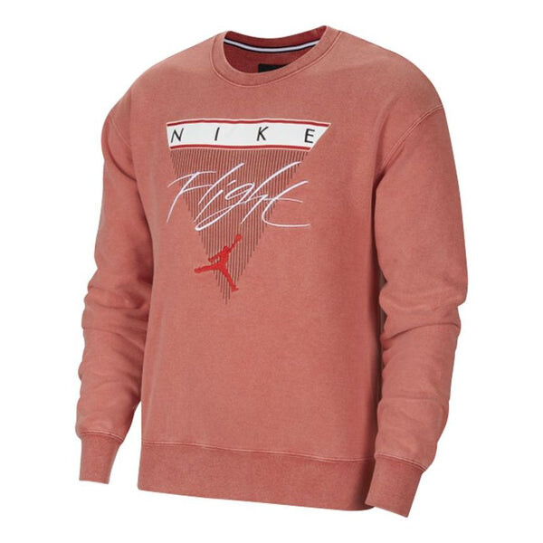 

Толстовка Air Jordan Flight MENS Casual Sports Crew-neck Red, красный