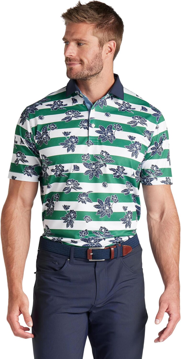 

Поло PUMA Golf Pique Garden Polo, цвет Vine/Deep Navy