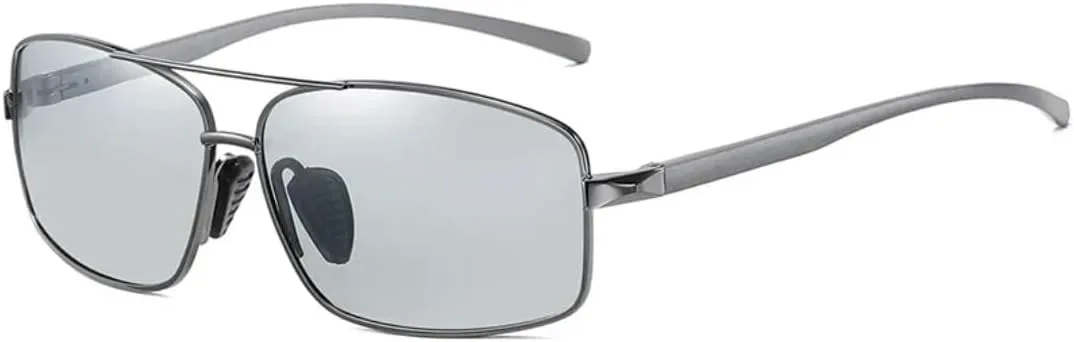 

Классические ретро-солнцезащитные очки для мужчин с поляризацией, фотохромные солнцезащитные очки с защитой от УФ-излучения UV400 SZVVBKK, 170-discoloration-2