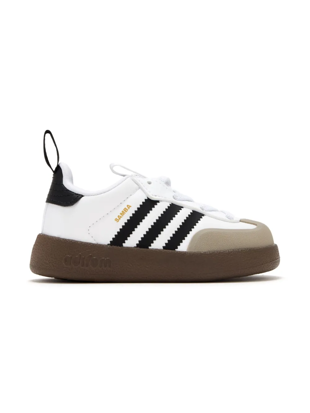 Кроссовки Samba Adidas Kids, белый — фото 2