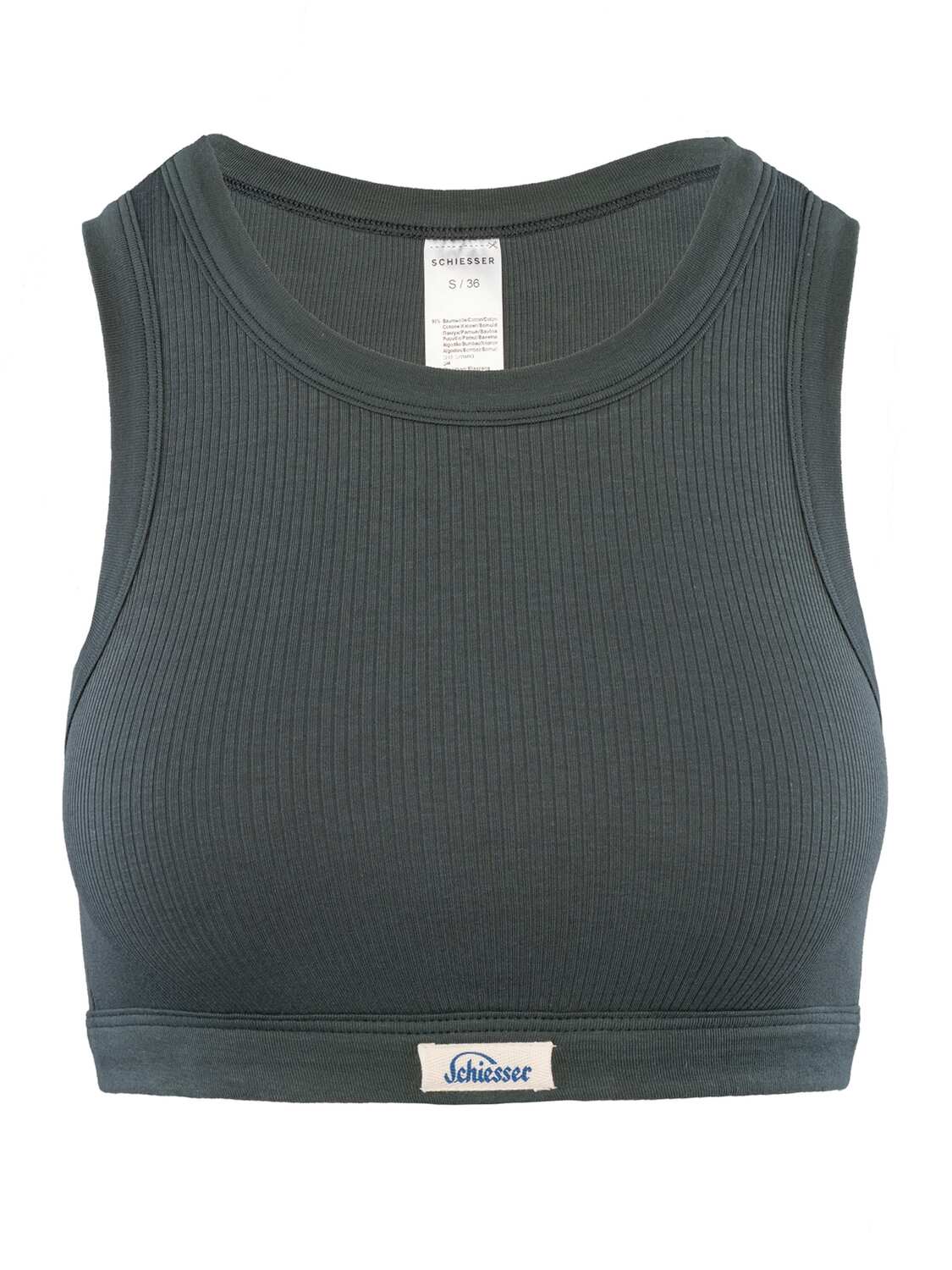 

SCHIESSER Бралетт 'Revival Paula' в темно-зеленом цвете