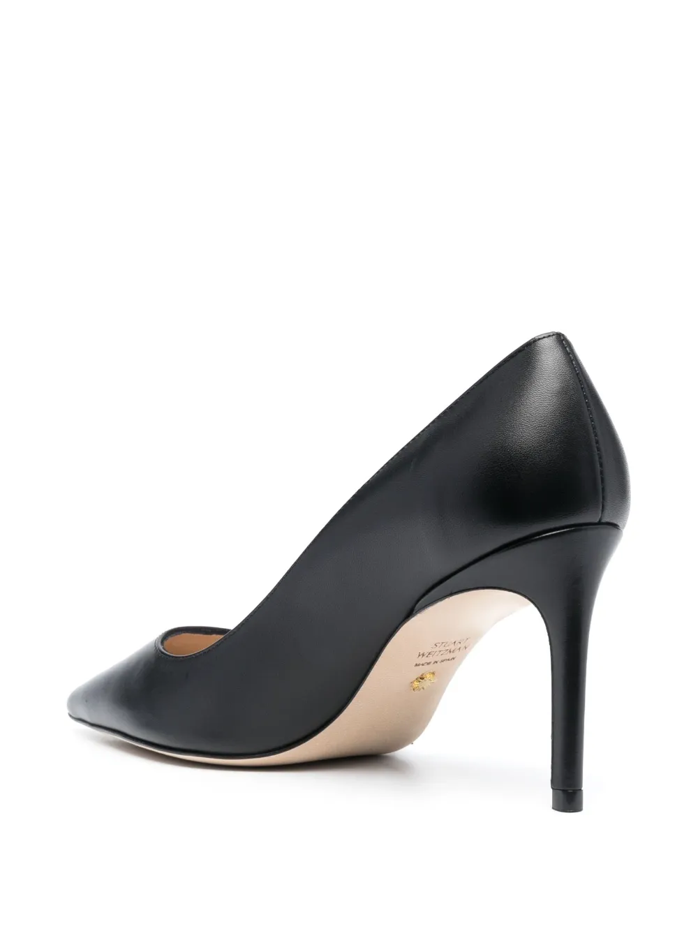 Туфли Stuart 85 с заостренным носком Stuart Weitzman, черный — фото 3