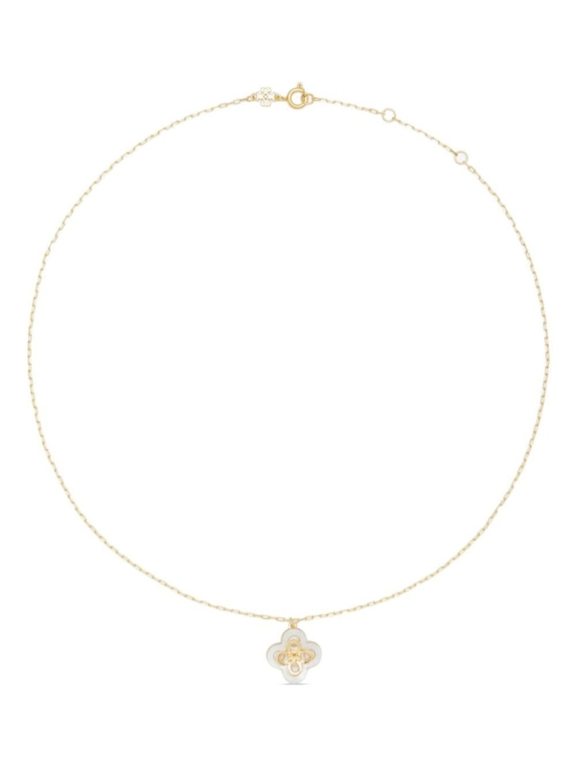 

Колье Kira Clover с подвеской Tory Burch, золотой