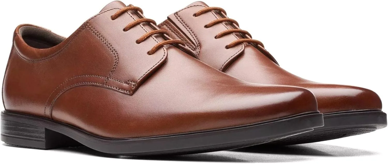 Мужские кроссовки Clarks Howard Walk на шнуровке - черная модель — фото 2