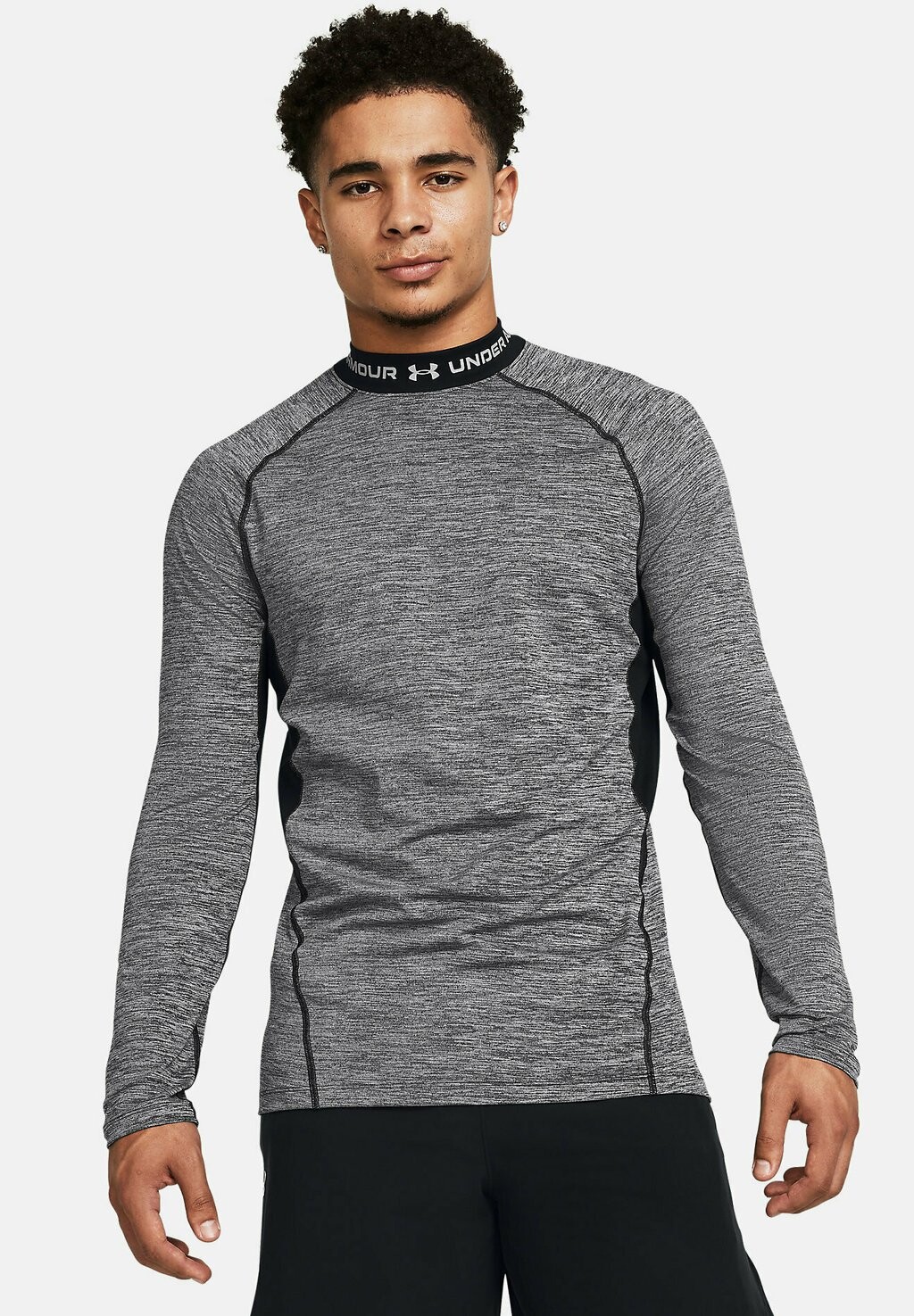 

Футболка с длинным рукавом Cg Twist Mock Under Armour, цвет mod gray