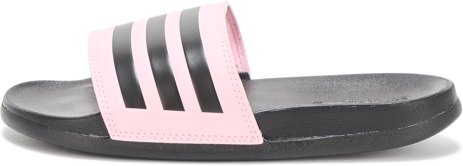 Сандалии Adidas Unisex для взрослых Adilette Comfort, розовый/черный — фото 2