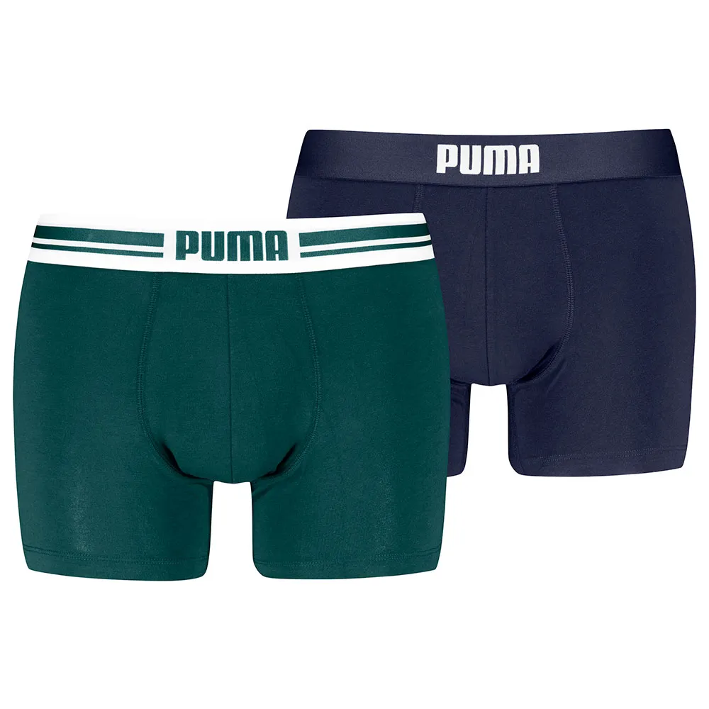 

Боксеры 2 шт Puma Everyday Placed Logo boxers 2 units, зеленый