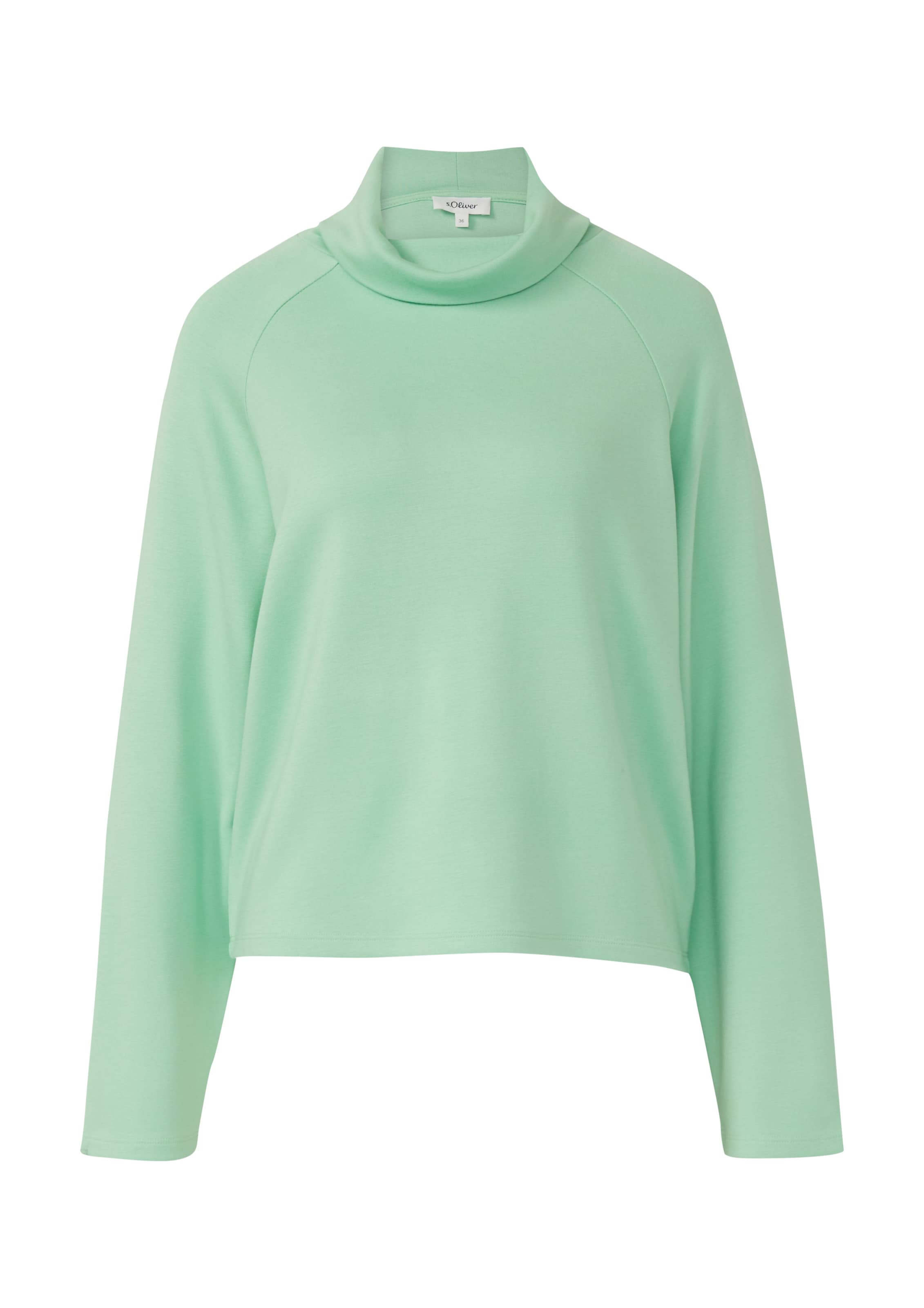 

s.Oliver Свитшот в светло-зеленом цвете, Зеленый, s.Oliver Свитшот в светло-зеленом цвете