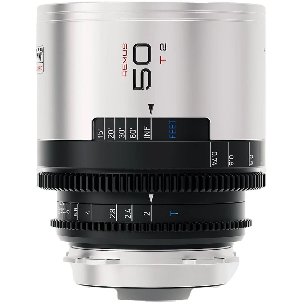 

BLAZAR LENS Remus 50mm T2.0 Полнокадровый анаморфотный объектив 1,5x (ARRI PL, серебристый блик)