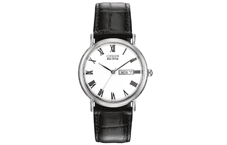 

CITIZEN Часы Ecology Drive Collection Quartz Movement Cow Leather Strap Watch Men's Watch White Dial BM8240 11A