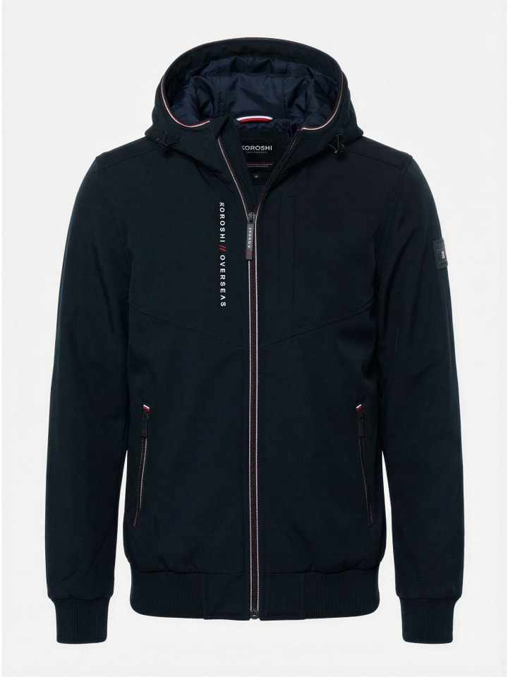 

KOROSHI Легкая техническая куртка синего цвета