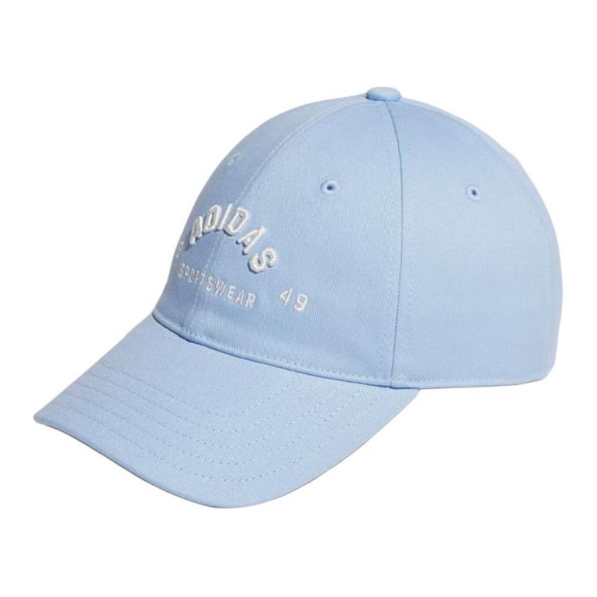 

Adidas Бейсболка унисекс синяя, Blue