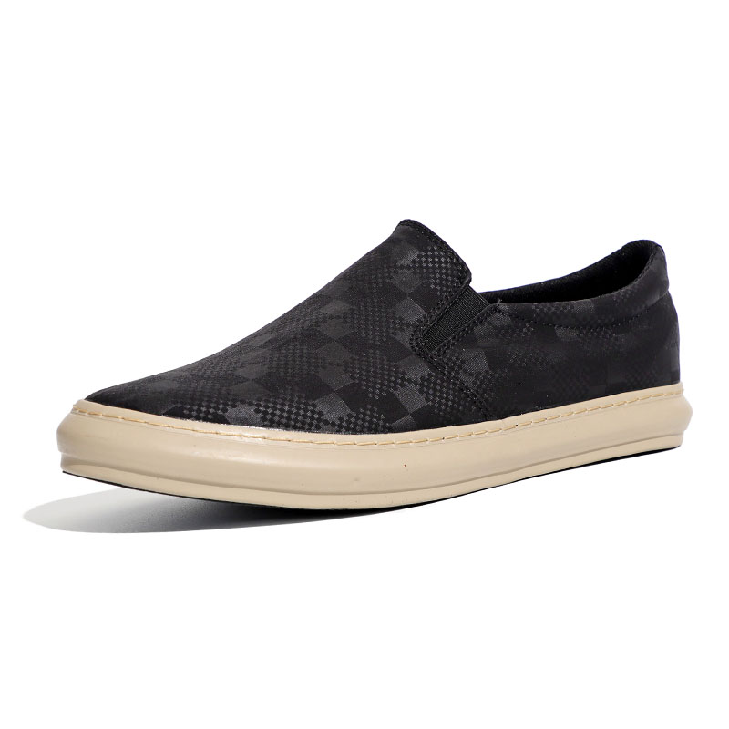 

Baoda Легкие мужские низкие кеды из холста черный хаки, цвет Black Khaki